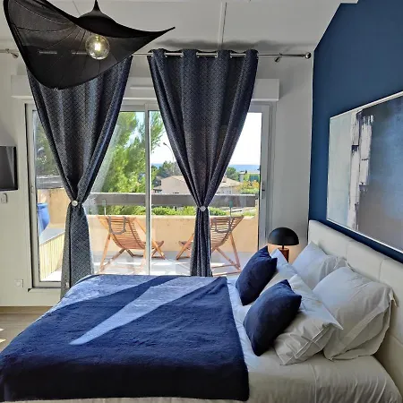 Daire Jm - Les Pins Marines - Jacuzzi & Vue